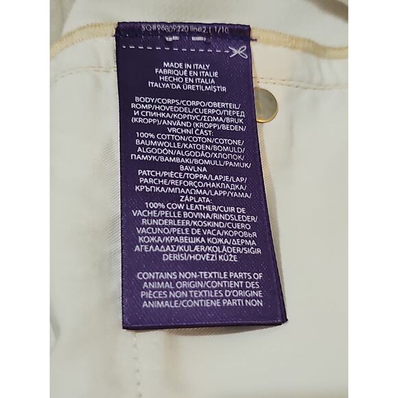 Ralph Lauren Purple Label 160 Slim Floral Denim Pant Womens 25 Yellow - Picture 13 of 14